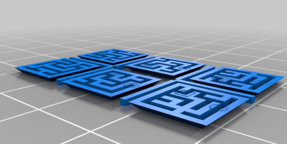 Unfolded Oskar's Cube